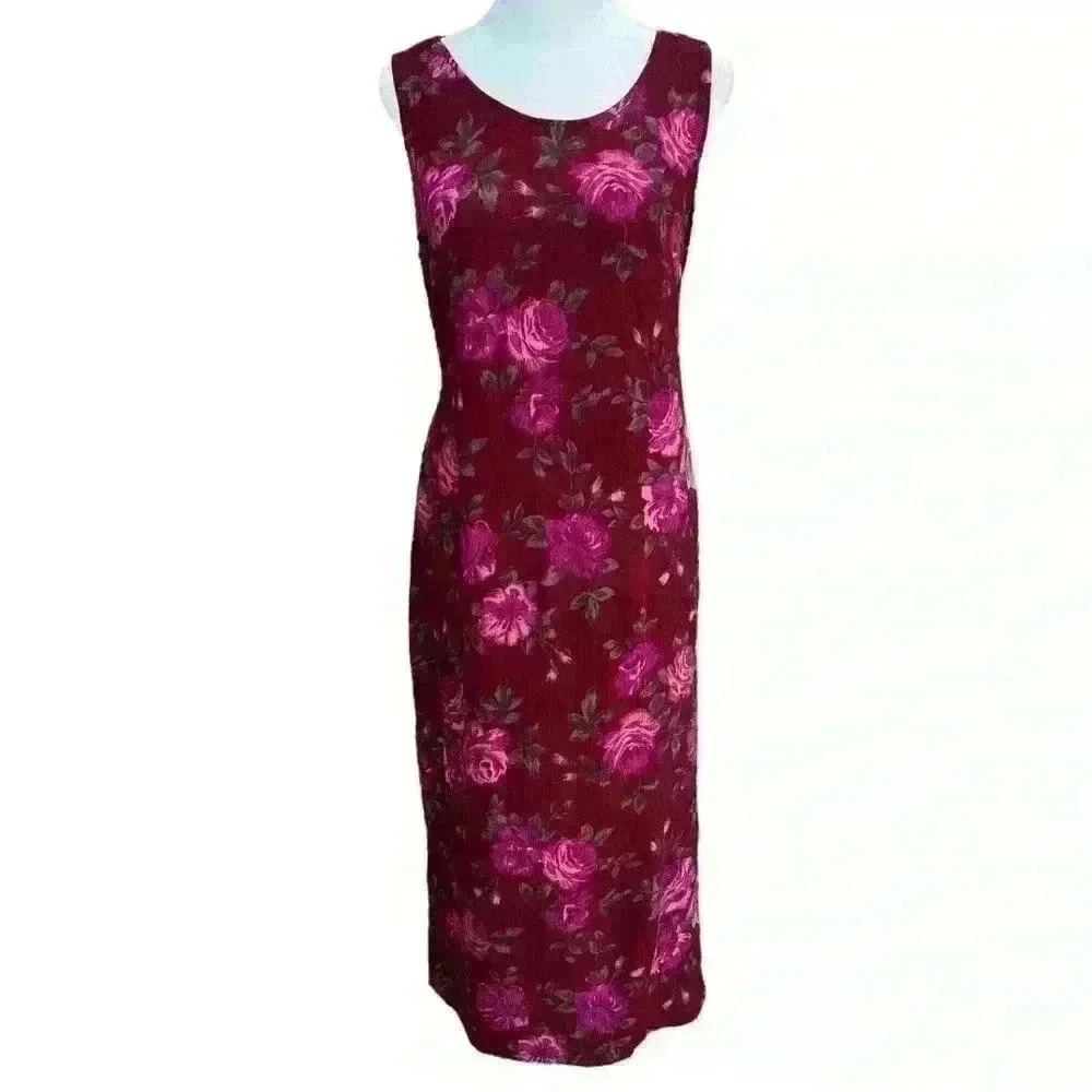 Vintage Y2K boho floral R&K Originals Maxi Dress No Size See Measurements